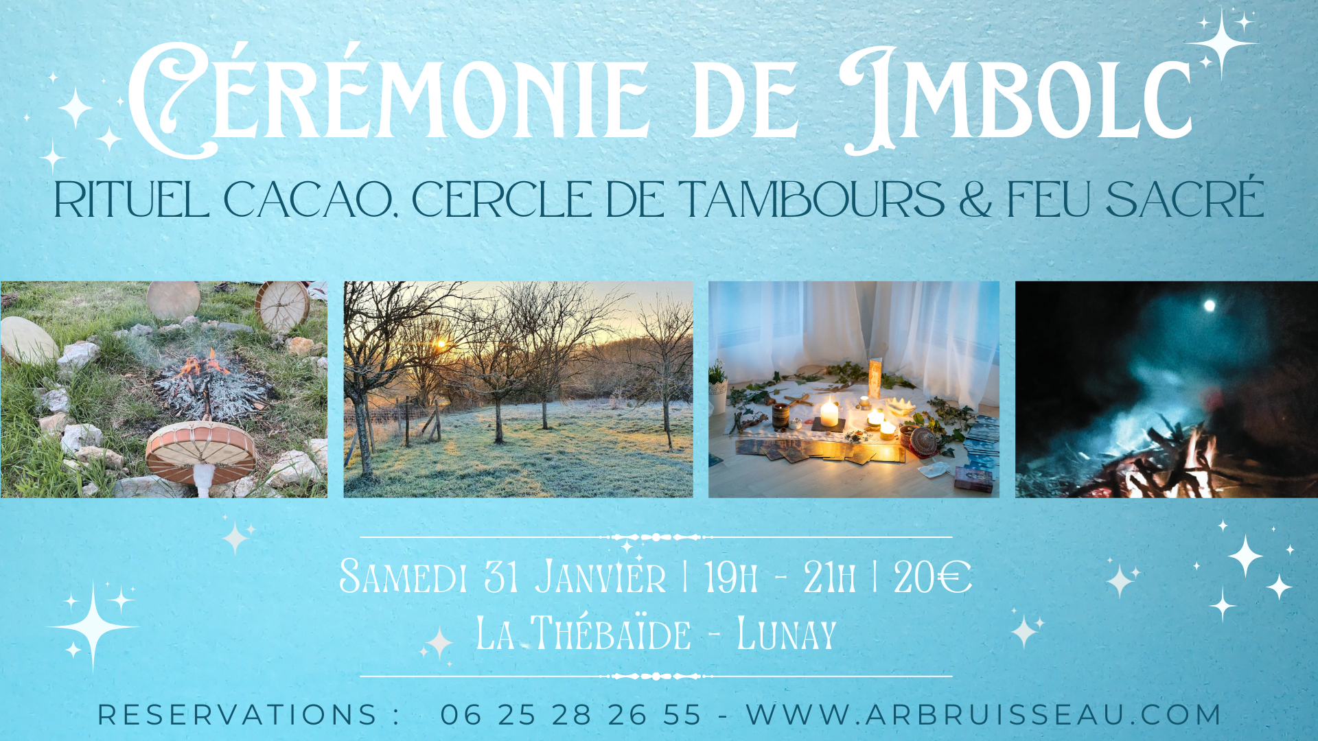 Cérémonie de Imbolc - La Thébaïde, Lunay (41)
