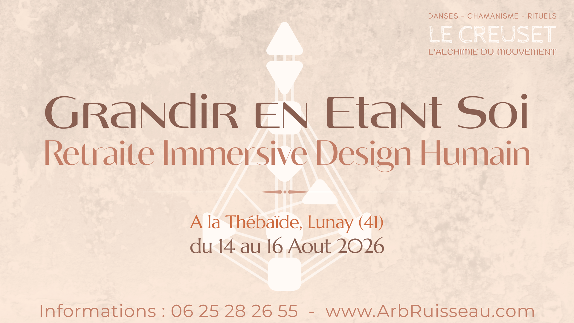 Le Creuset : Grandir en Etant Soi - Retraite immersive Design Humain à la Thébaïde