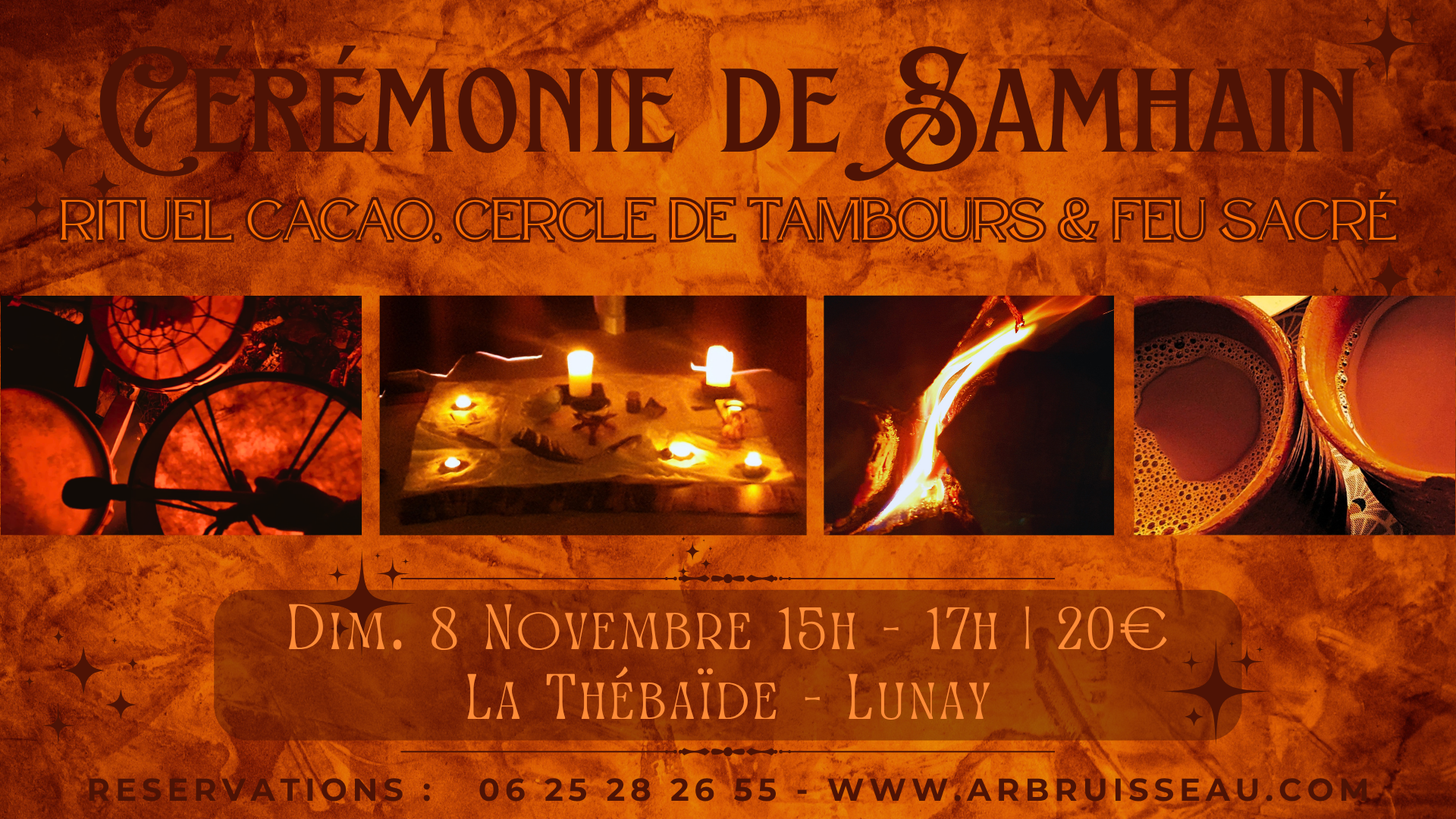 Cérémonie de Samhain à La Thébaïde près de Vendôme - 2eme Session