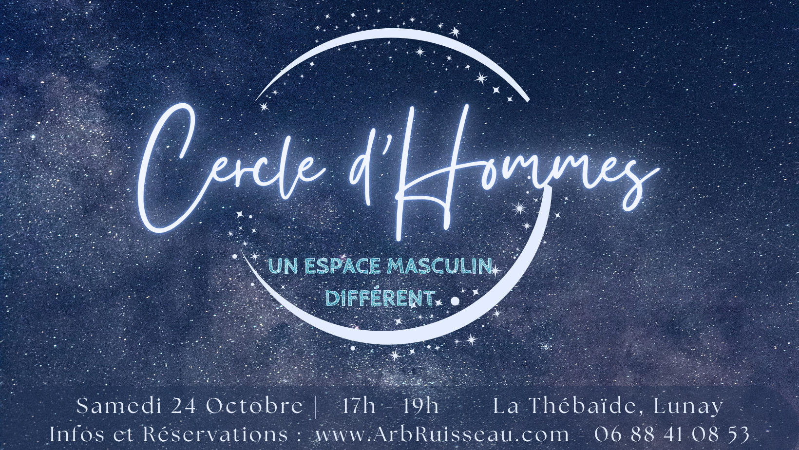 Cercle d'Hommes à La Thébaïde près de Vendôme